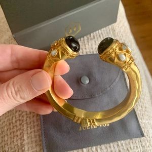 Julie Vos Black and Gold Cuff